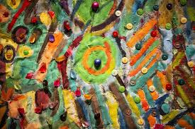 Large-scale textile installation art piece